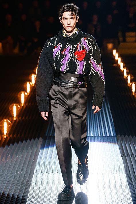 prada fw 19 runway|Prada dresses fall.